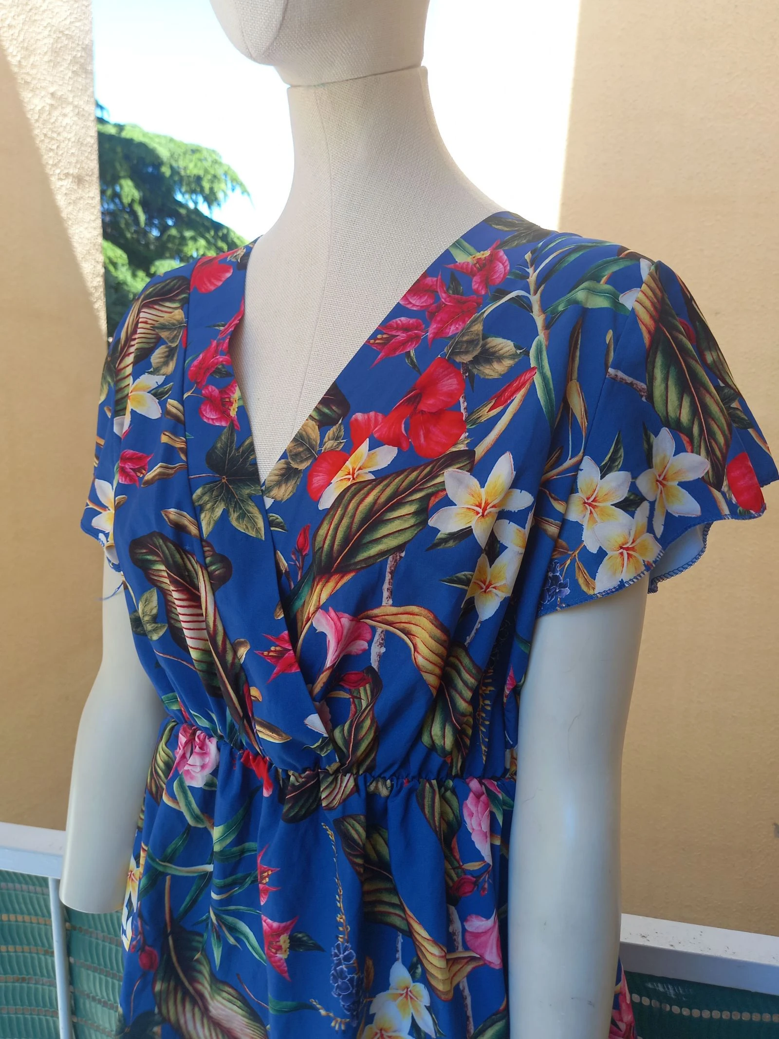 Blouse colorée